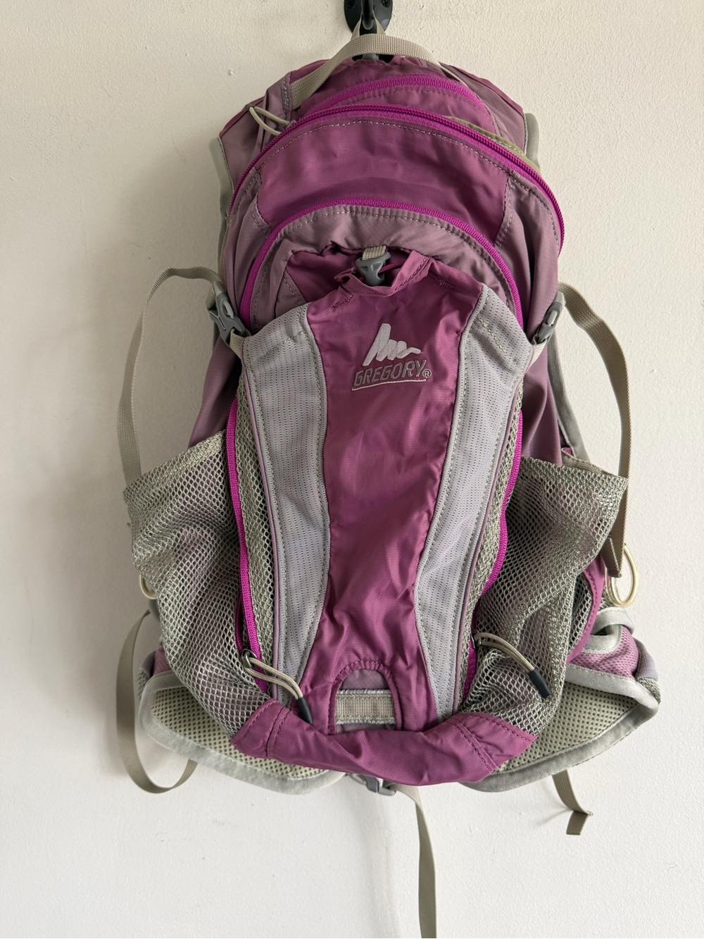 Maya Purple and Gray Women's Backpack